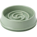 Zavn Meadowpath Ceramic Slow Feeder Pet Bowl Sage 24 oz - Product view